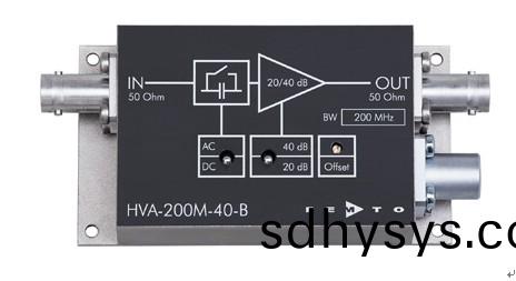 HVA係(xi)列帶寬電(dian)壓放大(da)器