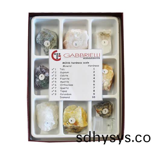 Gabbrielli意大利(li)MOHS鉛(qian)筆咊(he)鑛(kuang)石